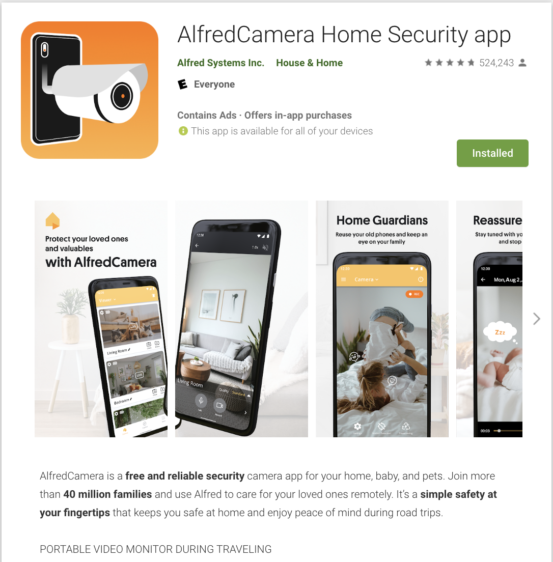 alfred app android